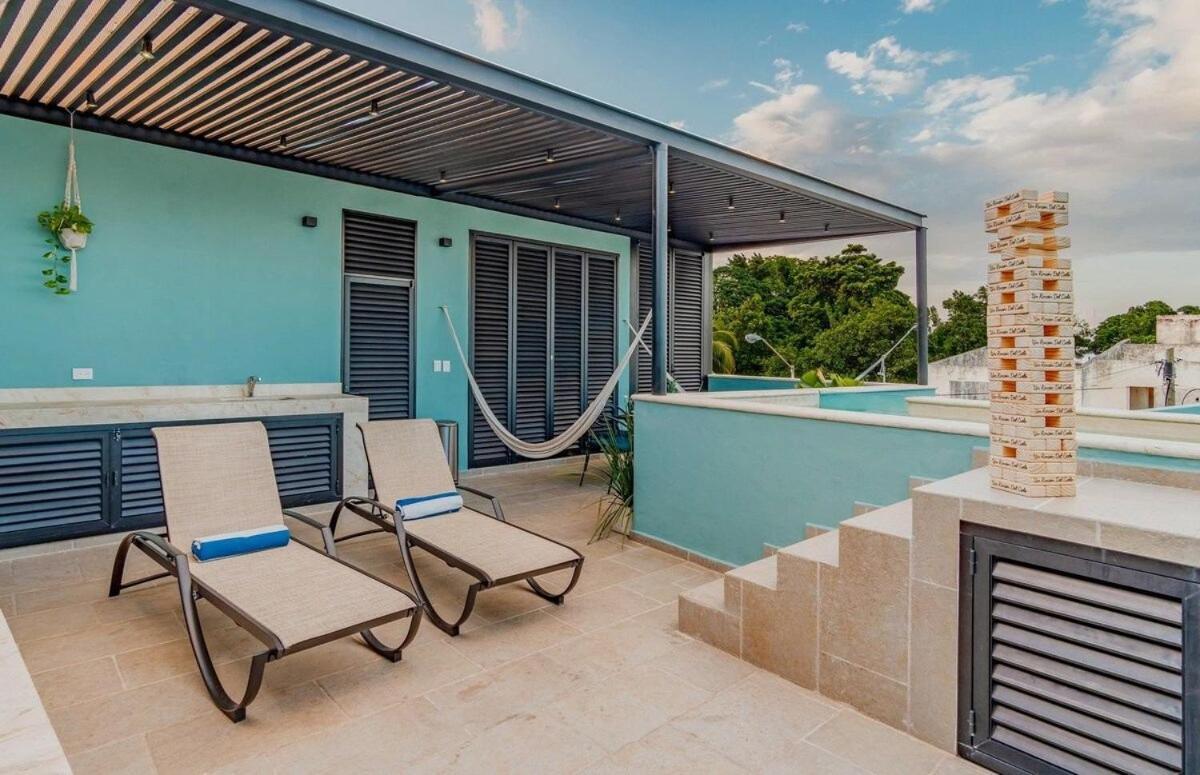 Rincon Del Cielo Rooftop With Glass Walled Pool Merida Exterior photo