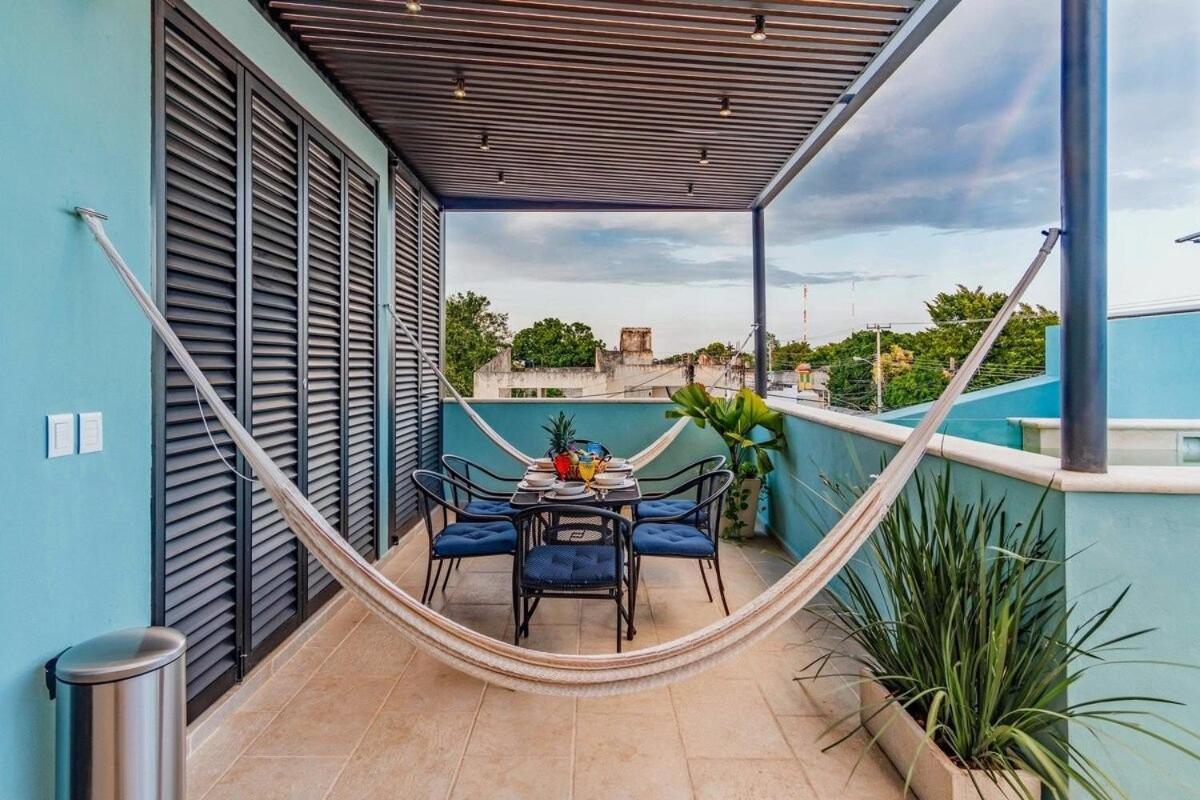 Rincon Del Cielo Rooftop With Glass Walled Pool Merida Exterior photo